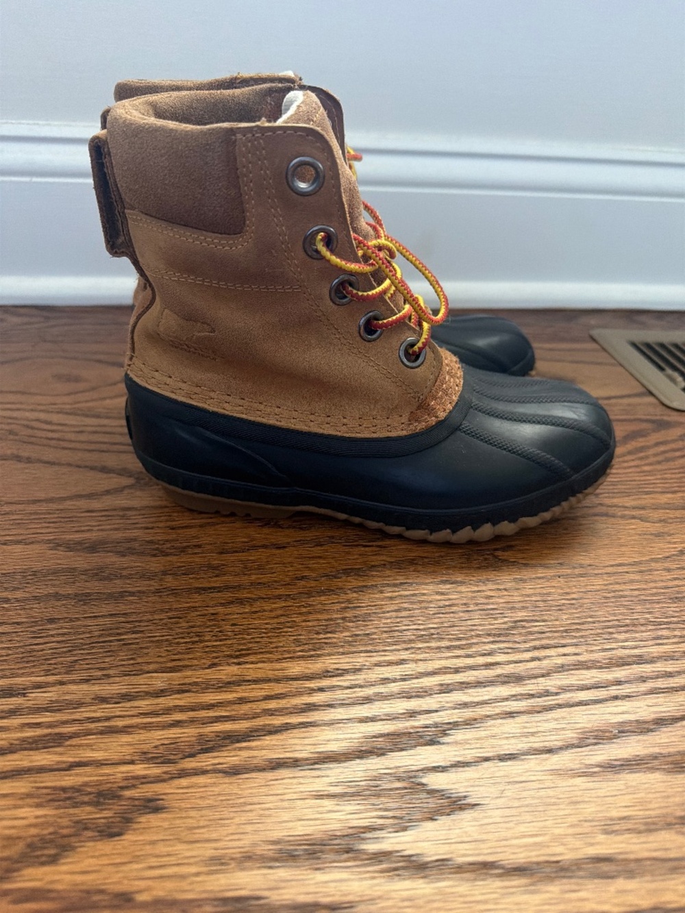 Sorel Kids Leather duck boots